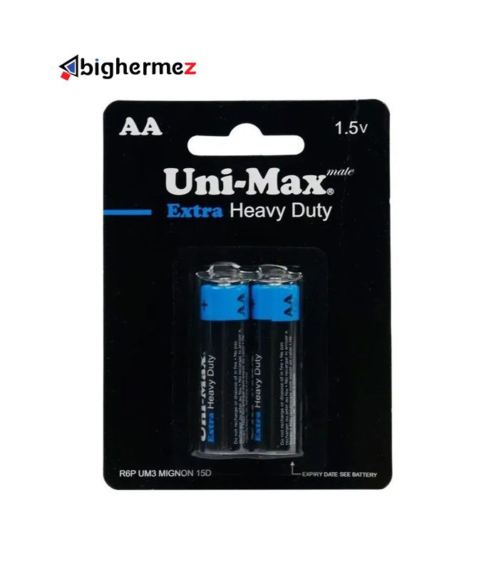 باتری قلم اکسترا یونی مکس 2 عددی مدل R6P UM3 باتری قلم اکسترا یونی مکس 2 عددی مدل R6P UM3