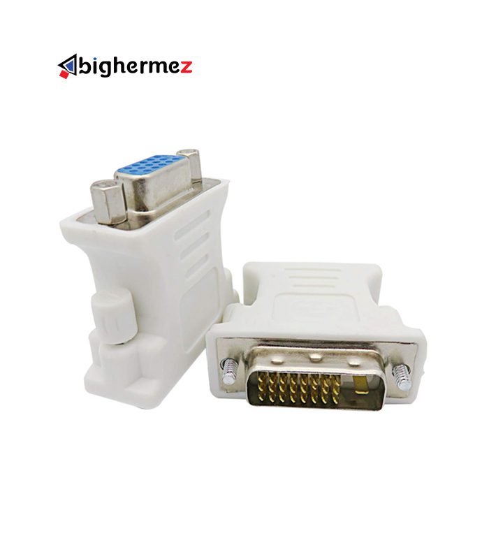 تبدیل DVI (M) به VGA (F) مدل ۲۴+۱ تبدیل DVI M به VGA F مدل ۲۴۱