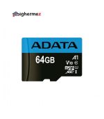 حافظه microSDHC ای410 دیتا مدل V10 R100 W25A DP ظرفیت 64 گیگابایت