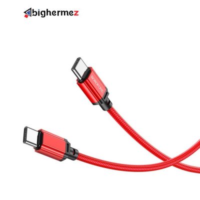 شارژ دوسر TYPE C بروفون مدل BX87 60W