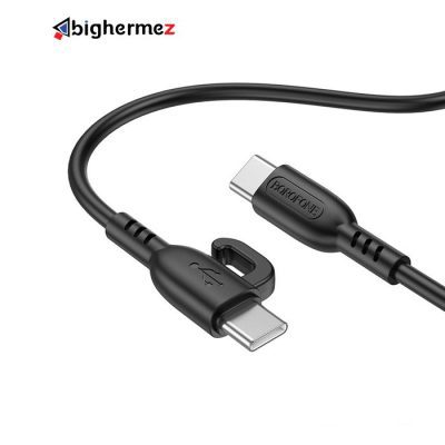 شارژ دوسر TYPE C بروفون مدل BX91 60W