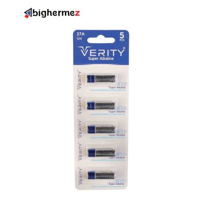 باتری 27A سوپر آلکالاین وریتی بسته 5 عددی