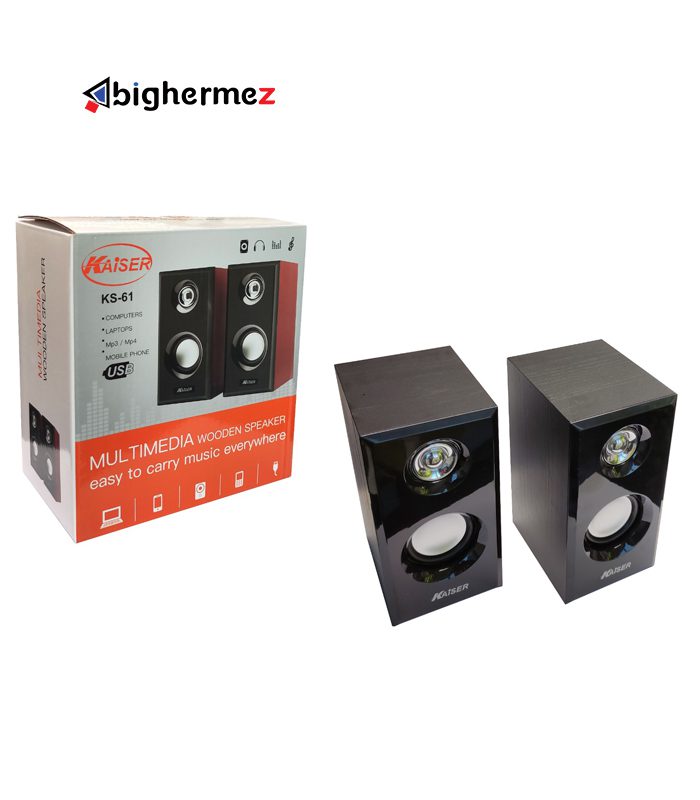 اسپیکر دوتکه لپ تاپی کایزر مدل KS-61 ks 62