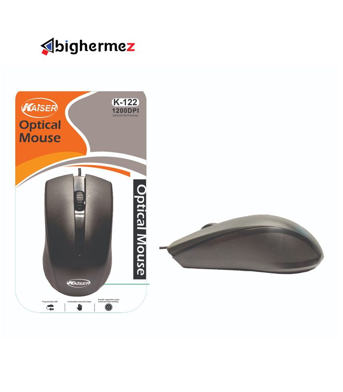 ماوس باسیم کایزر مدل K-122 ماوس باسیم کایزر مدل K 122