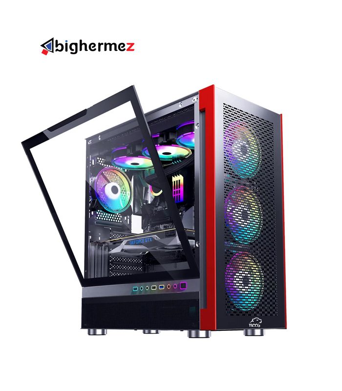 کیس کامپیوتر مخصوص بازی تسکو مدل GC 4494 کیس کامپیوتر مخصوص بازی تسکو مدل GC 4494