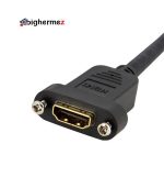 تبدیل دوسر مادگی HDMI پنلی پیچ شونده پی نت 2