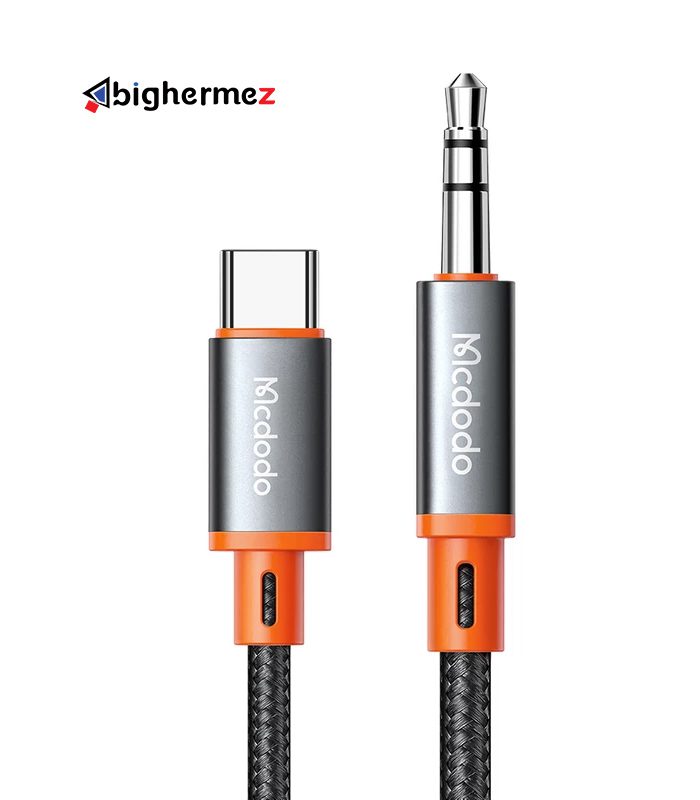 کابل تبدیل USB-C به AUX مک دودو مدل CA-0820 طول 1 کابل تبدیل USB C به AUX مک دودو مدل CA 0820 طول 1