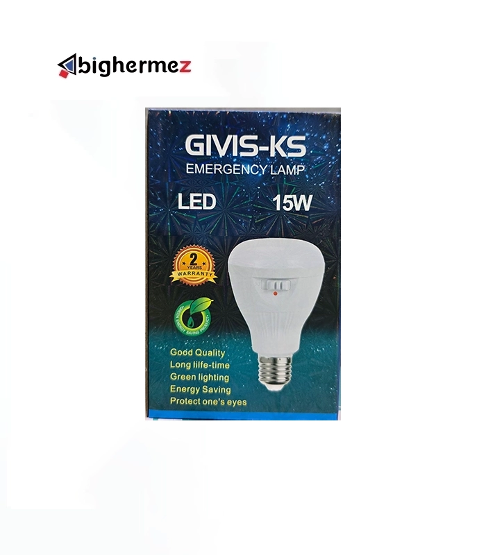 9999 چراغ اضطراری کلیددار GIVIS-KS 15W - تصویر 1