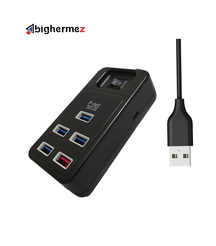 P-250 هاب 5 پورت USB 3.0 پی نت مدل P-250 - تصویر 1