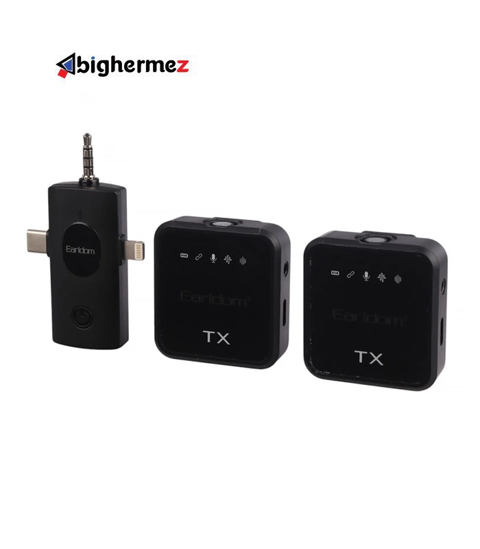 MC13 میکروفن بیسیم ارلدام مدل ET-MC13 Type-C/Lightning/3.5mm - تصویر 1