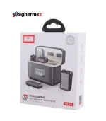 ست میکروفن بی سیم ارلدام مدل 3IN1 MC14 با درگاه اتصال پورت لایتینگ و USB Type C - تصویر 2