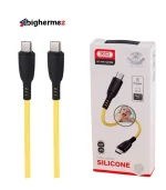 کابل شارژ دوسر TYPE-C 60W ایکس او مدل XO-NB-Q246B طول 1 متر