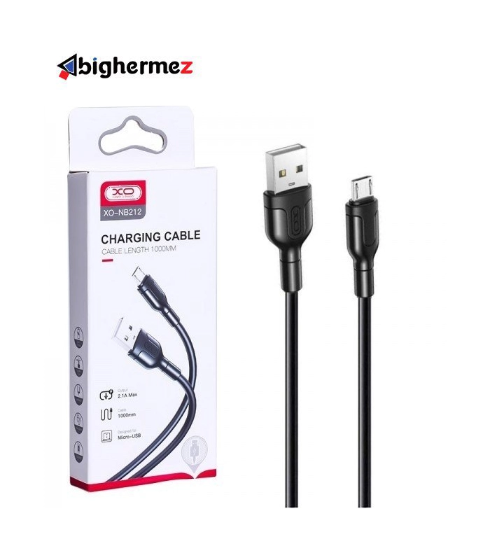 nb212 xo micro کابل شارژ میکرویواس بی ایکس او مدل XO-NB212 - تصویر 1