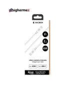 کابل شارژ دوسر TYPE-C بیگ بِن مدل CBLCC2MR طول 2 متر - تصویر 2