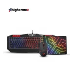 ست کیبورد و ماوس باسیم مخصوص بازی فنتک مدل P31 همراه با پدماوس