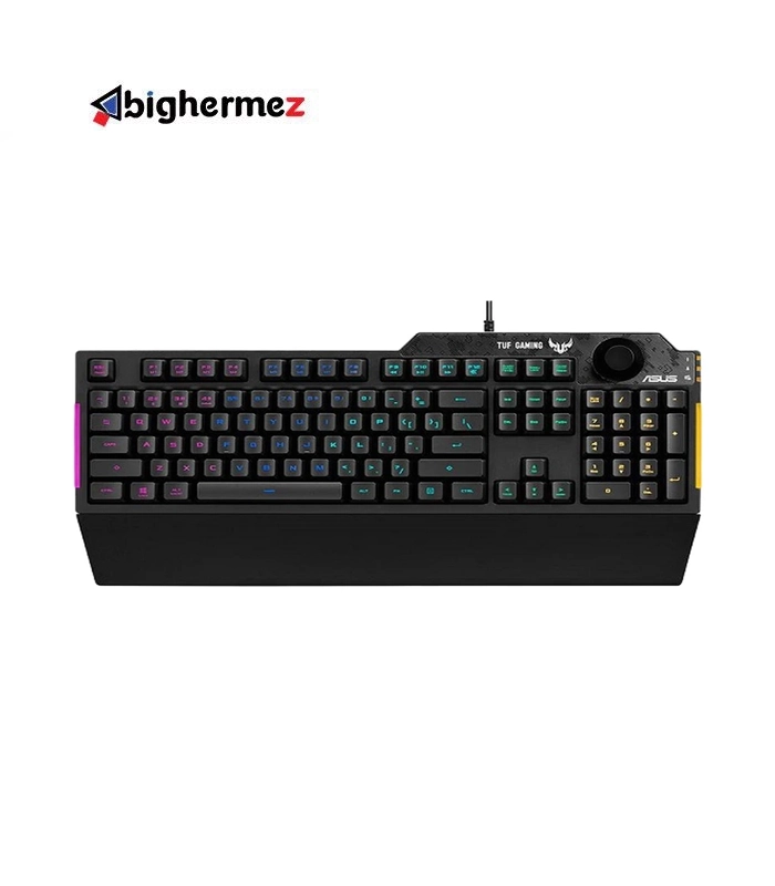 TUF Gaming K1 کیبورد باسیم مخصوص بازی ایسوس مدل TUF K1 RGB - تصویر 1