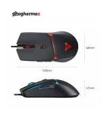 ماوس باسیم مخصوص بازی فنتک مدل VX7 CRYPTO - تصویر 3