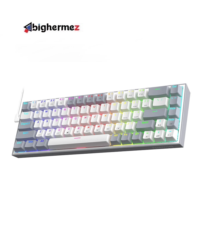 K631.webp کیبورد باسیم مکانیکال گیمینگ ردراگون مدل K631 WG RGB - تصویر 1
