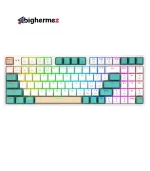 کیبورد بی سیم/باسیم مکانیکال گیمینگ ردراگون مدل K643 WGC RGB PRO