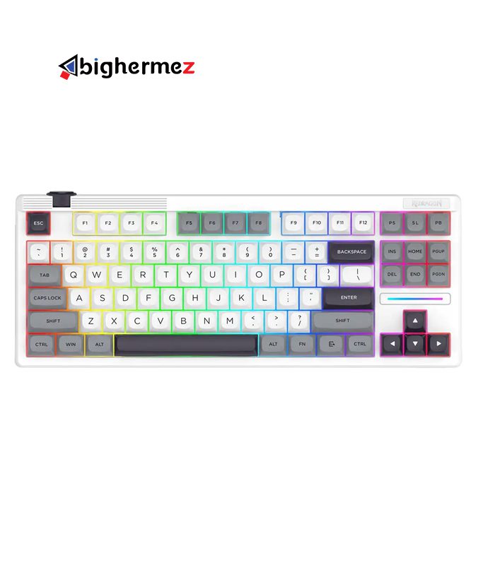 Redragon-K729WGB-RGB-PRO.jpg کیبورد بی سیم مکانیکال گیمینگ ردراگون مدل K729 PRO WGB RGB - تصویر 1