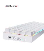 کیبورد بی سیم/باسیم مکانیکال گیمینگ ردراگون مدل Draconic Elite white K530W RGB PRO - تصویر 2