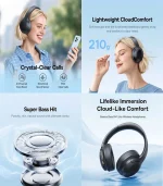 هدفون بلوتوث بیسوس مدل Bass BH1 Lite - تصویر 4