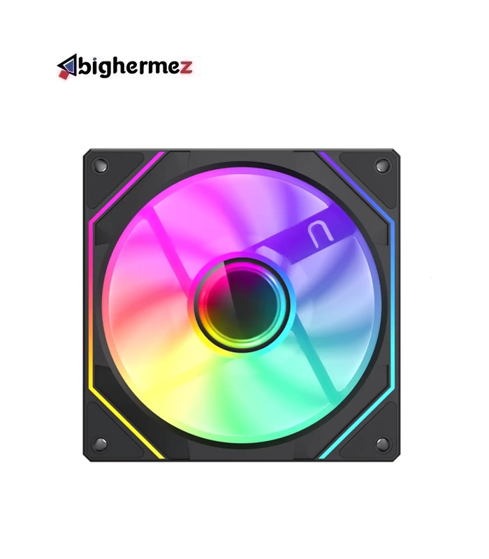 FN12A-S8I-R-Black.webp فن کیس گیم مکس مدل FN12A-S8I-R Black - تصویر 1