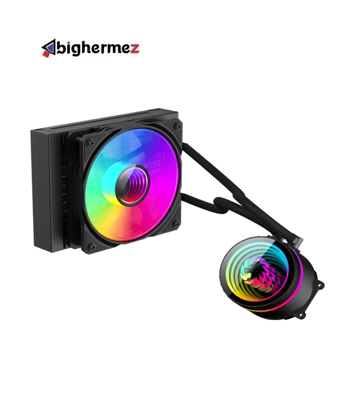 IceBurg-120-Infinity-Black.webp خنک کننده مایع پردازنده گیم مکس مدل IceBurg 120 Infinity Black - تصویر 1