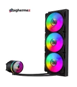 خنک کننده مایع پردازنده گیم مکس مدل IceBurg 360 Infinity Black - تصویر 2