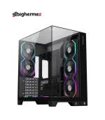 کیس گیمینگ گیم مکس مدل Infinity Pro Black