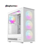 کیس گیمینگ گیم مکس مدل Storm 2 White - تصویر 3