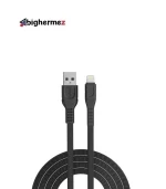کابل لایتنینگ فست شارژ 2.4 آمپر هترون مدل HC154I طول 1 متر
