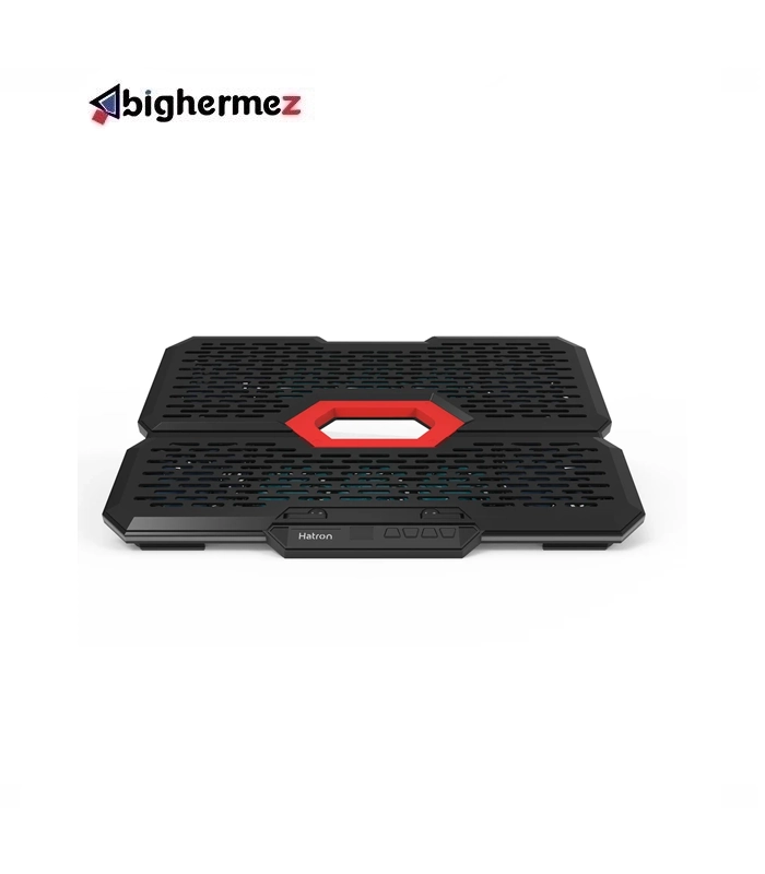 HCP138-989.webp پایه خنک کننده لپ تاپ گیمینگ دارای پورت USB-C هترون مدل HCP138 - تصویر 1