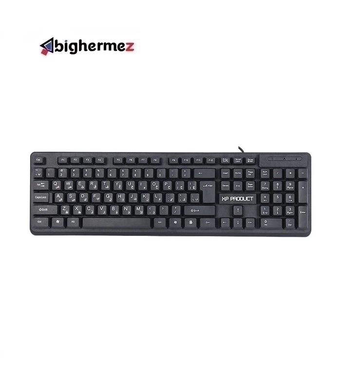 XP-8300.webp کیبورد سیمی ایکس پی پروداکت مدل XP-8300 - تصویر 1